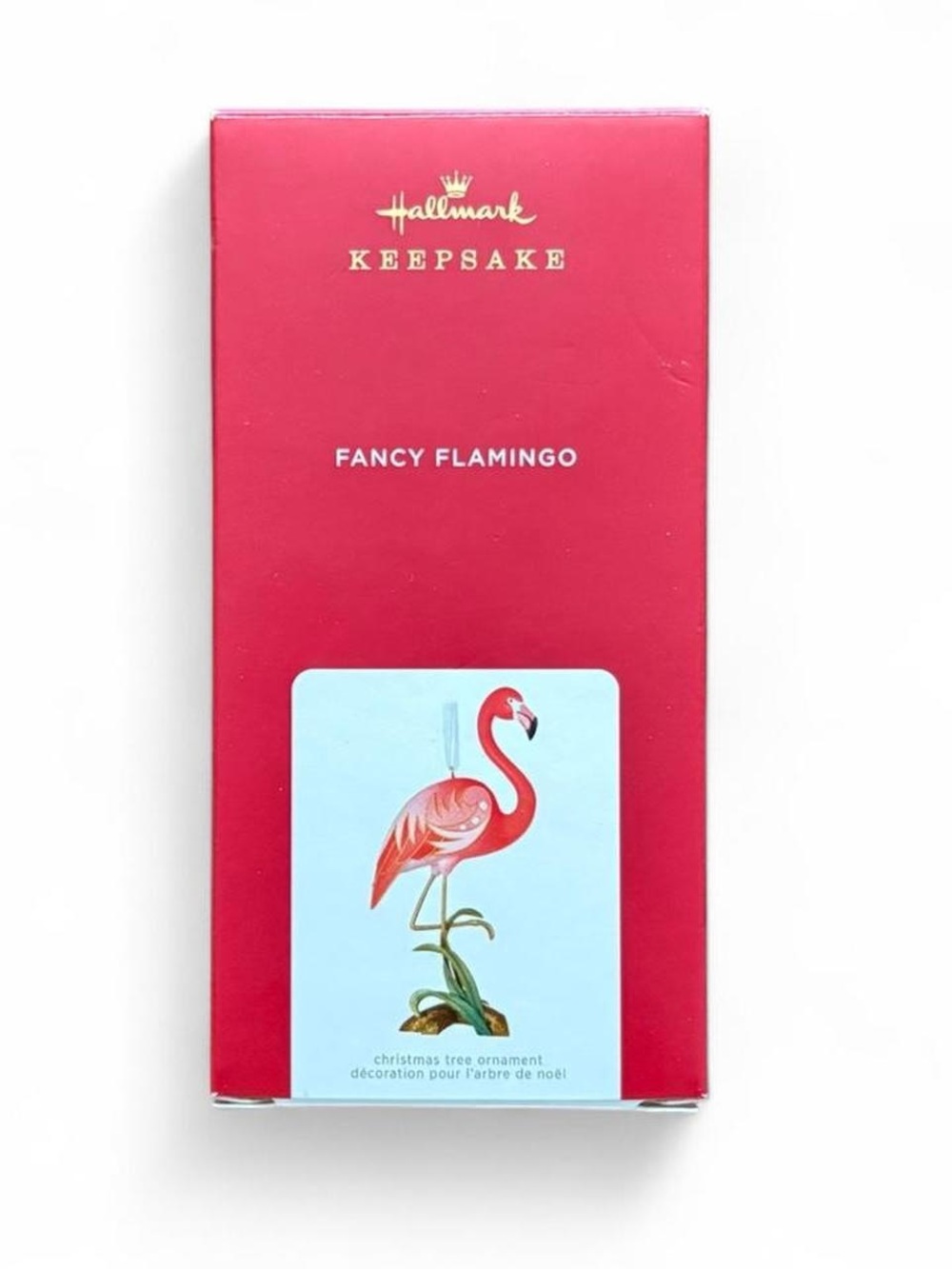Hallmark Keepsake "Fancy Flamingo" Christmas Ornament - 2021 New In Box